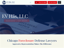 Tablet Screenshot of foreclosuredefenselawoffice.com